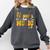 Retro Thankful For Music Floral Music Teacher Thanksgiving Men Women Comfort Colors Sweatshirt Pepper