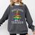 Santa's Favorite Teacher Idea For Christmas Teachers Comfort Colors Sweatshirt Pepper