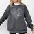 Social Emotional Learning Heart Counselor Teacher SEL Kind Comfort Colors Sweatshirt Pepper