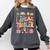 I Speak Toddler Teacher Pre-K Frist Day Back To School Comfort Colors Sweatshirt Pepper