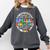 Special Education Teacher SPED Squad Team Kids Men Groovy Comfort Colors Sweatshirt Pepper