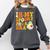 In My Spooky PRE-K Teacher Era Halloween Costume Tee Comfort Colors Sweatshirt Pepper
