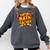 Super Math Teacher Educational Superhero Comfort Colors Sweatshirt Pepper