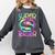 Super Teacher Back To School Apple Tie Dye First Day Comfort Colors Sweatshirt Pepper