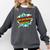 Superhero Teacher Retro Comic Teaching Superpower Comfort Colors Sweatshirt Pepper