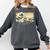 Surfing Boston Terrier Kanagawa Wave Japanese Dog For Men Women Kids Comfort Colors Sweatshirt Pepper