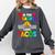 T Is For Teacher And Tacos For Teacher & Tacos Lovers Comfort Colors Sweatshirt Pepper
