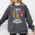 I Teach 2nd Grade Superheroes Back To School Teacher Men Women Girls Kids Comfort Colors Sweatshirt Pepper
