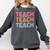Teach Compassion Kindness Confidence For Teacher Comfort Colors Sweatshirt Pepper