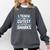 I Teach The Cutest Little Sharks Teacher School Comfort Colors Sweatshirt Pepper