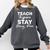 Teach Inspire Stay Drug-Free Red Ribbon Week Teacher Kids Comfort Colors Sweatshirt Pepper