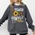 TEACH LOVE INSPIRE Teacher Sunflower Appreciation Comfort Colors Sweatshirt Pepper TEACH LOVE INSPIRE Teacher Sunflower Appreciation Comfort Colors Sweatshirt Pepper