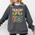 Teach I Thought You Said Beach Teacher Summer Vacation Comfort Colors Sweatshirt Pepper