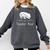 Teacher Bear For Educators Teacher Appreciation Comfort Colors Sweatshirt Pepper