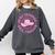 In My Teacher Era Yeehaw Pink Teacher Western Cowgirl Comfort Colors Sweatshirt Pepper