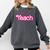 Teacher Life My Job Is Teach Comfort Colors Sweatshirt Pepper Teacher Life My Job Is Teach Comfort Colors Sweatshirt Pepper