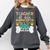 Teacher Off Duty Promoted To Stay At Home Dog Mom Teachers Comfort Colors Sweatshirt Pepper