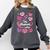 Teacher Positive Affirmations Candy Heart Valentine's Day Comfort Colors Sweatshirt Pepper