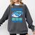 Teacher Shark Do Your Work Comfort Colors Sweatshirt Pepper