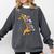 Teacher Shirt Giraffe Holding Books Bookworm Librarian Comfort Colors Sweatshirt Pepper