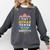 Teacher Tiny Human Tamer This My Circus These Are My Monkeys Comfort Colors Sweatshirt Pepper
