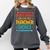 Teacher Voice Teacherlife Primary School Teacher Comfort Colors Sweatshirt Pepper