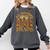 All Teachers Love Brains School Halloween Costume Comfort Colors Sweatshirt Pepper