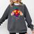 Teachers Are Superheroes 4th Grade Super Teacher Staff Men Women Comfort Colors Sweatshirt Pepper