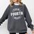 Team Fourth Grade Teacher Student Back To School 4th Grade Comfort Colors Sweatshirt Pepper