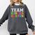 Team Kindergarten Shirt Boy Girl Teacher Graduation Comfort Colors Sweatshirt Pepper