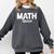 TeeArt Math Mathematics Queen Math Teacher Comfort Colors Sweatshirt Pepper TeeArt Math Mathematics Queen Math Teacher Comfort Colors Sweatshirt Pepper