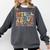 I Tell Young People About Dead People Groovy History Teacher Comfort Colors Sweatshirt Pepper