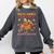 Thanksgiving Grammar Thankful English Teacher Fall Turkey Comfort Colors Sweatshirt Pepper
