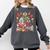 Thanksgiving Teacher Books Turkey Reading Book Comfort Colors Sweatshirt Pepper