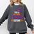 Tired Teacher Costume For Halloween Teachers Comfort Colors Sweatshirt Pepper