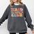 Tired Teachers Club Groovy Teachers Back To School Tee Comfort Colors Sweatshirt Pepper