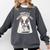 Today Is A Boston Terrier Day Cute Dog Lover Cartoon Comfort Colors Sweatshirt Pepper