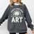 Today’s Good Mood Is Sponsored By Art Teacher Sun Tee Comfort Colors Sweatshirt Pepper