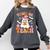 Trick Or Teach Cute Floral Ghost Teacher Halloween Costume Comfort Colors Sweatshirt Pepper Trick Or Teach Cute Floral Ghost Teacher Halloween Costume Comfort Colors Sweatshirt Pepper