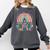 Twinning With My Teacher Bestie Rainbow Matching Teachers Comfort Colors Sweatshirt Pepper
