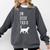 Un Deux Trois Cat Shirt French Teacher Comfort Colors Sweatshirt Pepper