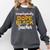 Unapologetic Dope Teacher African American Melanin Comfort Colors Sweatshirt Pepper