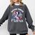 Watercolor Floral Boston Terrier Mama Dog Lover Mother's Day For Men Women Girls Kids Comfort Colors Sweatshirt Pepper