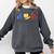 Women Art Teacher Back To School Artist Primary Color Theory Comfort Colors Sweatshirt Pepper