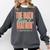 Women The Math Ain't Mathin Show Your Work Math Teacher Comfort Colors Sweatshirt Pepper