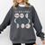 Women Science Teacher Moon Phases Scientist Back To School Comfort Colors Sweatshirt Pepper
