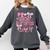 Women Teacher In Progress Coquette Pink Bow Future Teacher Comfort Colors Sweatshirt Pepper Women Teacher In Progress Coquette Pink Bow Future Teacher Comfort Colors Sweatshirt Pepper