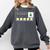 I Am Working For Christmas Break Special Education Teacher Comfort Colors Sweatshirt Pepper