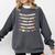In A World Where You Can Be Anything Be Kind Girls Teachers Comfort Colors Sweatshirt Pepper