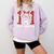 100 Days Smarter 101st Day School Dalmatian Dog Teacher Kids Comfort Colors Sweatshirt Orchid